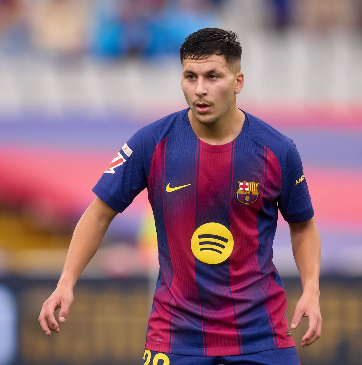pitch_aura's tweet photo. After watching Yan Diomande, I think Barcelona fans need to apologize to Roony Bardghji. 💔 https://t.co/kRnEmQFQGh