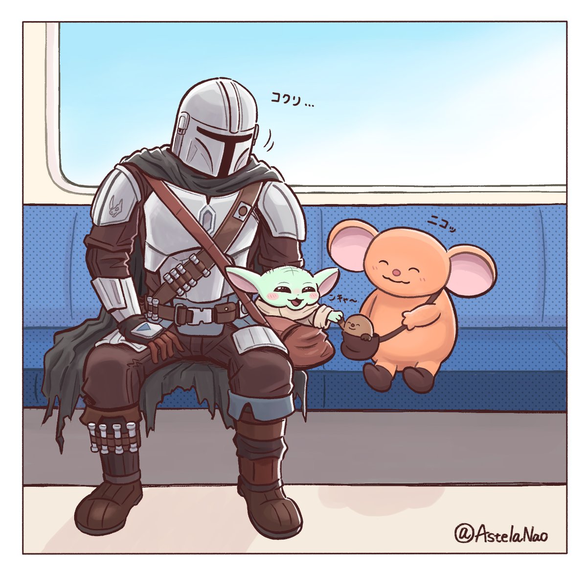 AstelaNao's tweet photo. 【FA】マンダロリアンはCの子に親近感を抱く https://t.co/uhiZPDkpPK