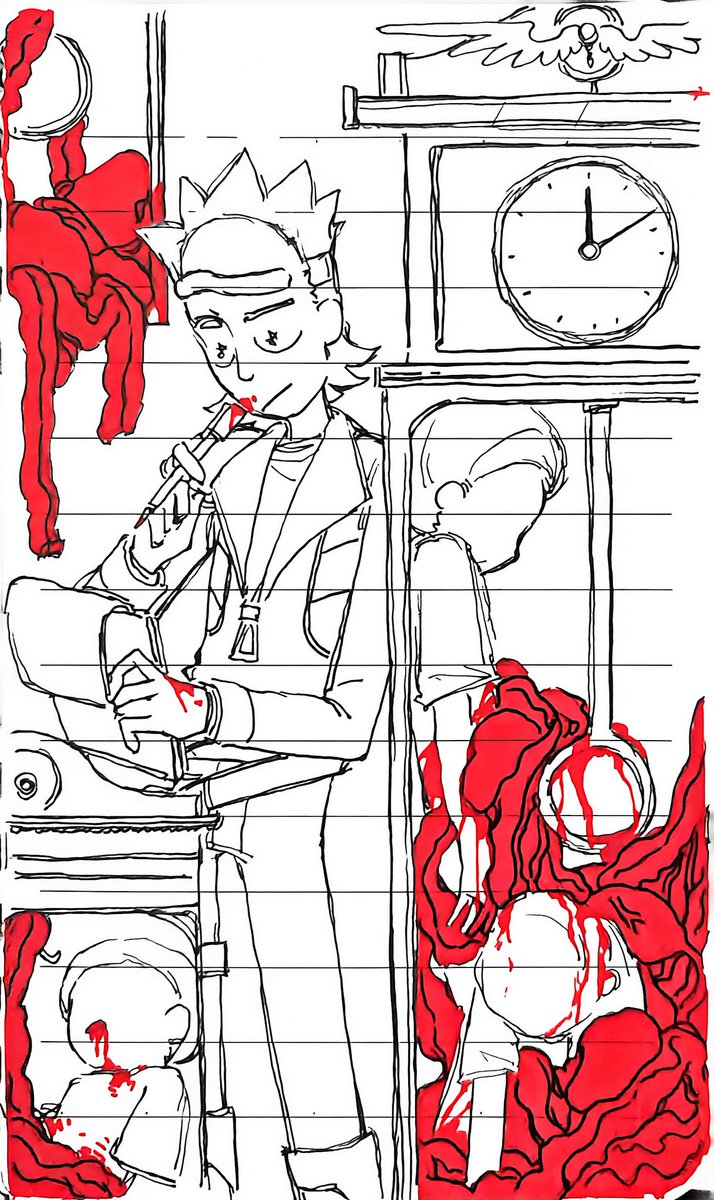 imagine58520's tweet photo. #rickandmorty 
Day10 https://t.co/MQA7pWZTKG