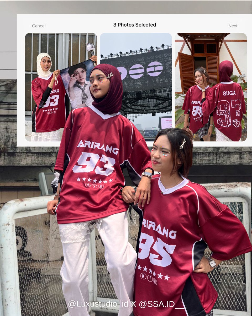 sarangandhana's tweet photo. [MY GO] BTS ARIRANG JERSEY BY
@luxustudio_id ❤️

📦: https://t.co/SVueqKdIug
📆: October 1, 2026 
🚚: 5 weeks after order is closed

#pasarBTS #pasarBTSMY #myARMYjual https://t.co/I6nCkh6Hqw
