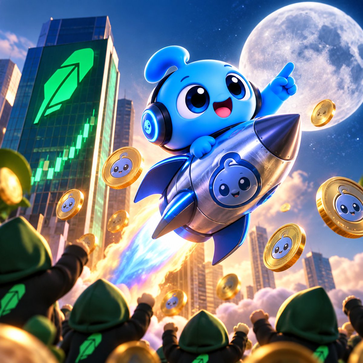 BloopHood's tweet photo. @BSCNews @RobinhoodCrypto @Greenonhood The Robinhood Chain meme scene is getting more interesting. $BLOOP is building quietly in the background  game first, beta next. https://t.co/ZBgCKwYpC8