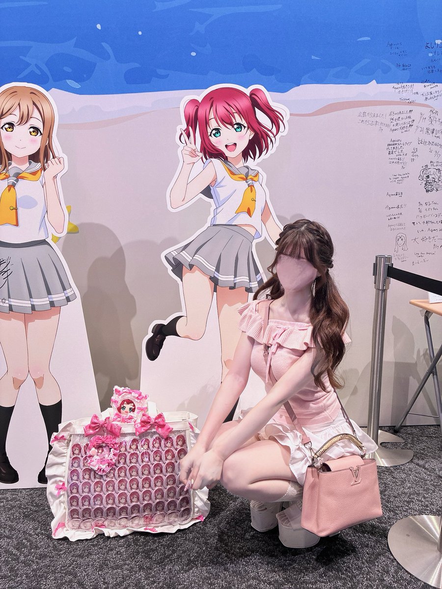 _07_ruby's tweet photo. ルビィちゃんってほんとにほんとに最高のスクールアイドルᐡ ̳ᴗ  ̫ ᴗ ̳ᐡ💮
ルビィちゃんのパフォーマンスあんなに近くで観れるなんて幸せすぎました感謝🥲🩷
#スクールアイドル活動展 https://t.co/lGws0wRf3O