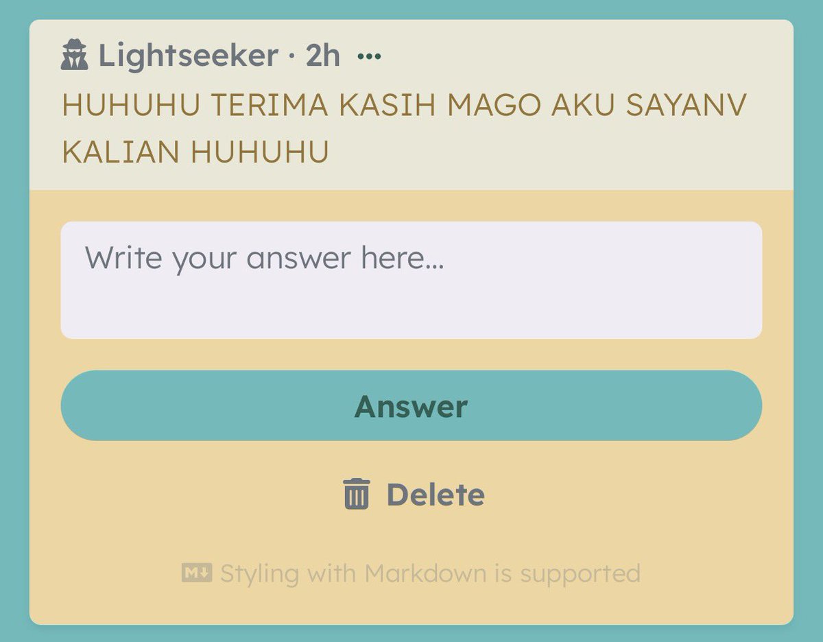 MagoPopBase's tweet photo. Billion dollar question: Bubur diaduk apa disedot?! Pilih kesehatan mentalku sih, nder..

HUHU TERIMA KASIH SENDER, KITA SAYANG KAMU JUGA.

Masya Allah.. Mana nih yang mau bawa pulang Sephiroth, cung??? ☝🏻

Yorunya ganteng katanya. Apa benar itu, syeffff? Setuju guysss? https://t.co/8KBaRnuxjN