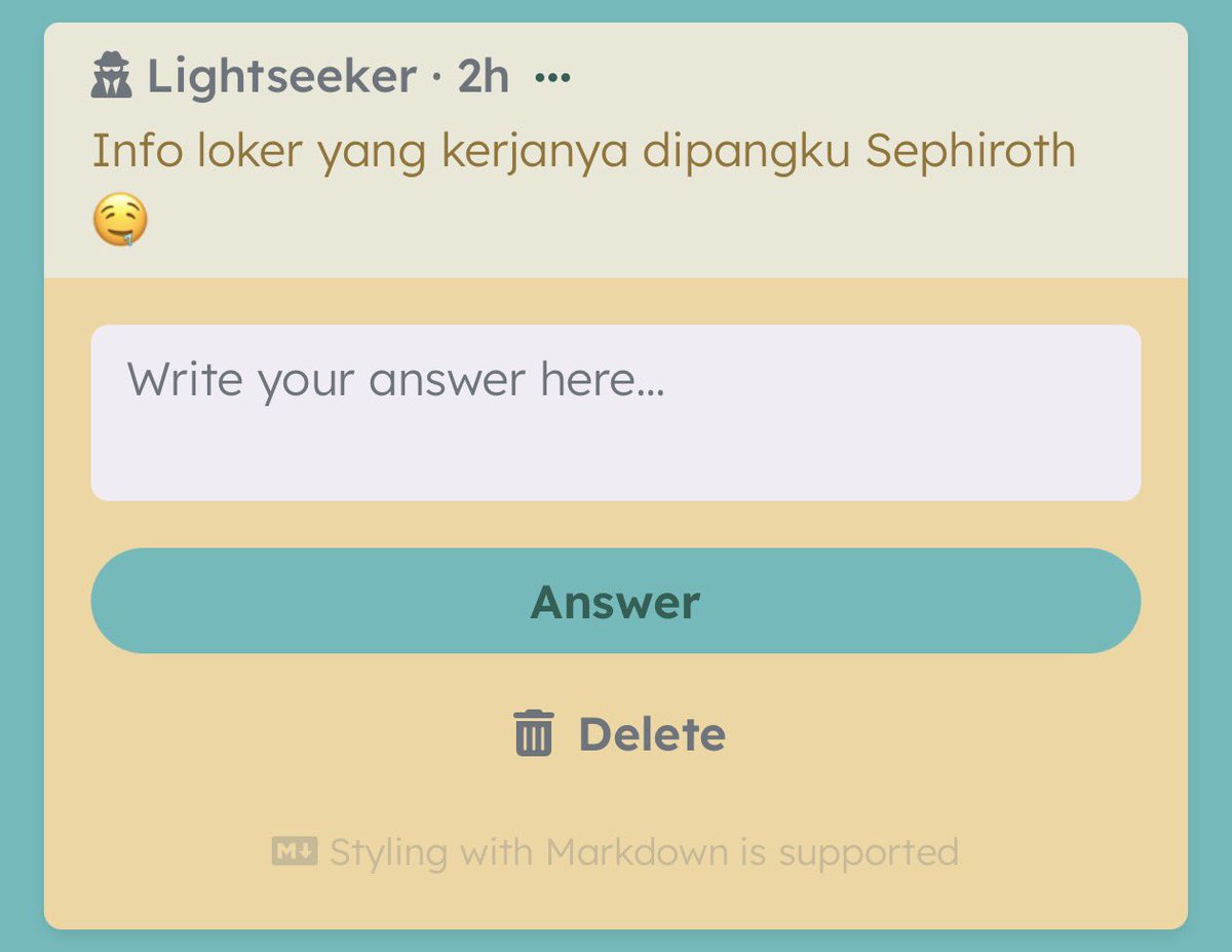 MagoPopBase's tweet photo. Billion dollar question: Bubur diaduk apa disedot?! Pilih kesehatan mentalku sih, nder..

HUHU TERIMA KASIH SENDER, KITA SAYANG KAMU JUGA.

Masya Allah.. Mana nih yang mau bawa pulang Sephiroth, cung??? ☝🏻

Yorunya ganteng katanya. Apa benar itu, syeffff? Setuju guysss? https://t.co/8KBaRnuxjN