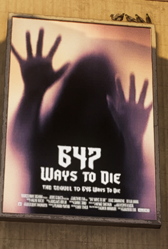 Suleyman7Simsek's tweet photo. Just spotted this in Spider-Man 2…
“647 Ways to Die” In numerology, 6+4+7 = 17 → 1+7 = 8
And 8 is the number of Saturn — the planet of karma, death, limits, and hard lessons.A horror sequel poster literally coded with Saturn’s energy… inside a Spider-Man game
Coincidence? https://t.co/J1vU4ztx1h