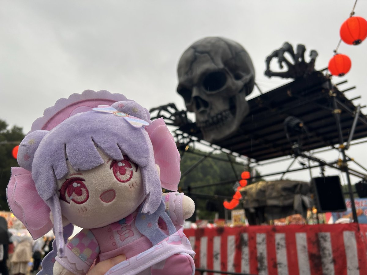 watamefuu's tweet photo. シルバーウィークいかがお過ごしですか～？
ふぅは、ふぅぬい連れてお祭り行って来たよ🏮✨️

この可愛いふぅぬいは、ただいま予約販売中だよ！！！
ぜひGETしてください🫶💕

販売ページ
https://t.co/lC93alXLst https://t.co/oLmENi1f8Z