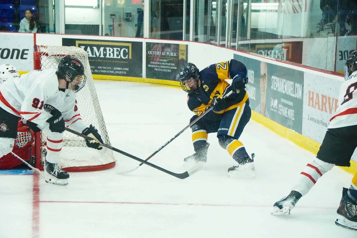 pulsetownships's tweet photo. The Indigo de Granby fell 7-6 in overtime to the Prédateurs de Joliette on Saturday night. Granby moved to 2-0-2 after another close finish. Read the full story: https://t.co/6waAPTCfKZ