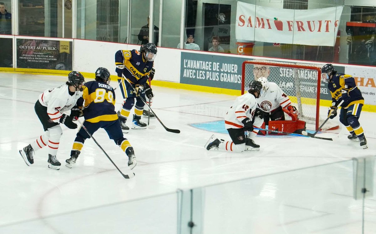 pulsetownships's tweet photo. The Indigo de Granby fell 7-6 in overtime to the Prédateurs de Joliette on Saturday night. Granby moved to 2-0-2 after another close finish. Read the full story: https://t.co/6waAPTCfKZ