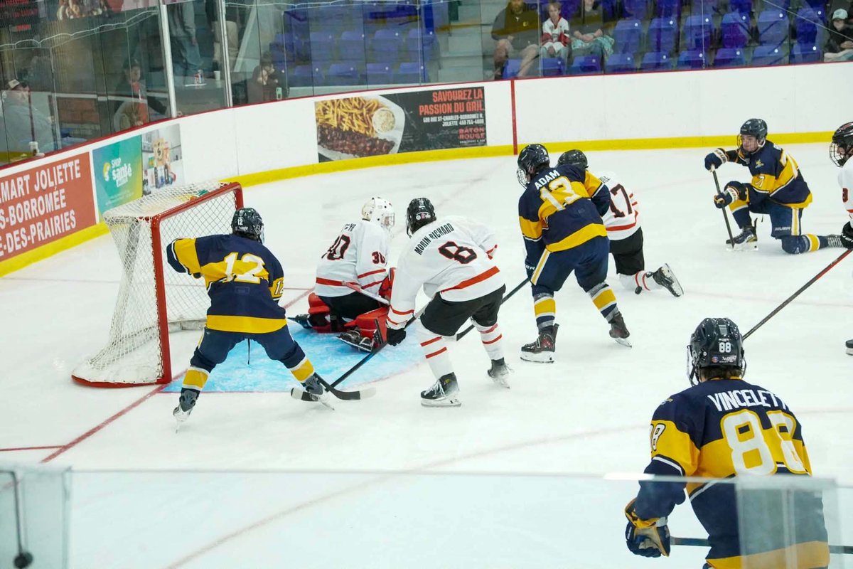 pulsetownships's tweet photo. The Indigo de Granby fell 7-6 in overtime to the Prédateurs de Joliette on Saturday night. Granby moved to 2-0-2 after another close finish. Read the full story: https://t.co/6waAPTCfKZ