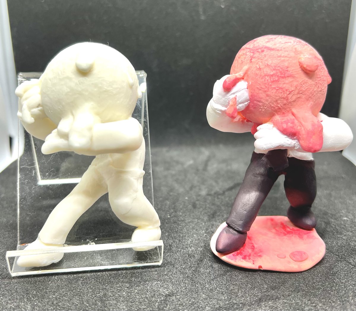 __W_Y_H's tweet photo. 3日で原型製作、シリコン型、複製、塗装までできる教室に行っていました
とてもとても楽しかったです！！
未知の道具を実際に使ってみて抵抗が無くなったこと、お手頃な手法も学べてかなり良い経験を得られることができました
2回目も参加したいしソフビ教室も行きたい… https://t.co/5rsBhpLuko