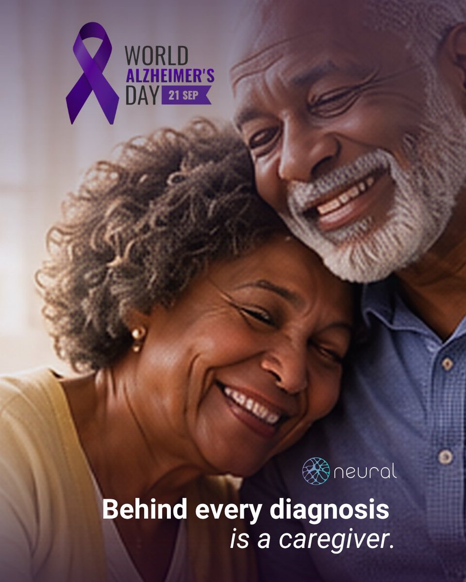 GetNeuralCare's tweet photo. Today is #WorldAlzheimersDay. 💜 Millions live with dementia, impacting families and caregivers. They adapt, advocate, and support without training. You’re not alone. Neural is here to help. Start today: https://t.co/BA9cHMFymQ #WorldAlzheimersMonth #GetNeural https://t.co/7v2kYWH38h