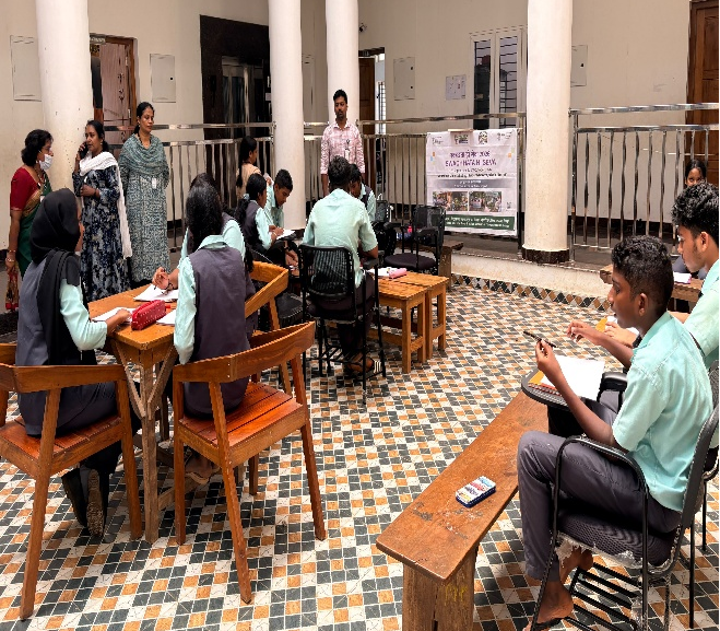 icarindia's tweet photo. Swachhata begins with young minds! 

ICAR-CTCRI engaged students in slogan writing, quiz &amp; awareness activities on cleanliness, sanitation and waste management.
#SHS2026 @ChouhanShivraj @PIB_India @AgriGoI https://t.co/t7oHLVWnms
