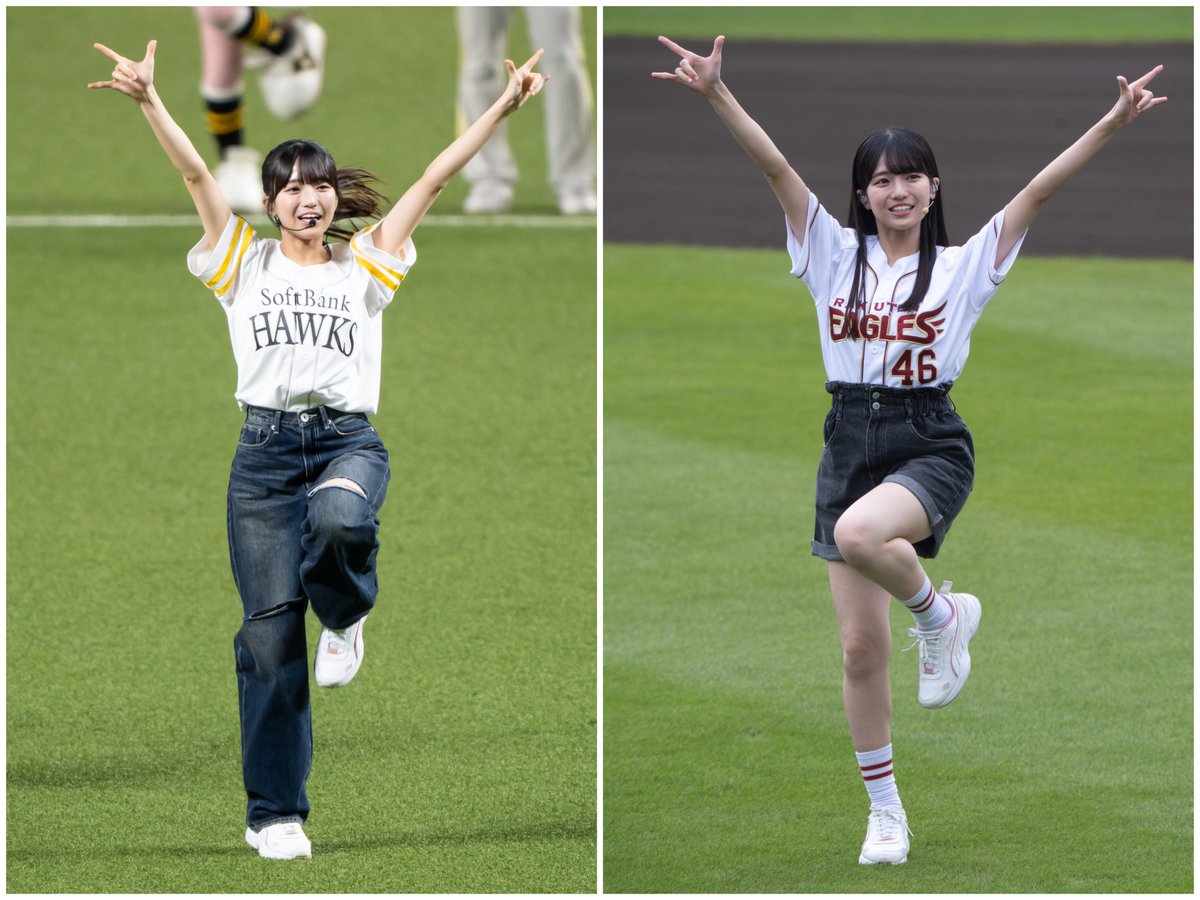 Kenx2_48Gfan's tweet photo. 乃木坂野球部のパ・リーグ6球団訪問、自分も全部一緒に行きました
ということで、みつきちゃんの『パシフィック・リーグに連れてって』での歌唱パフォーマンス、同じポーズを各球場別で並べてみました

#瀬戸口心月
#乃木坂46
#乃木坂野球部 
#パシフィック・リーグに連れてって https://t.co/3ZJwCc1BkJ
