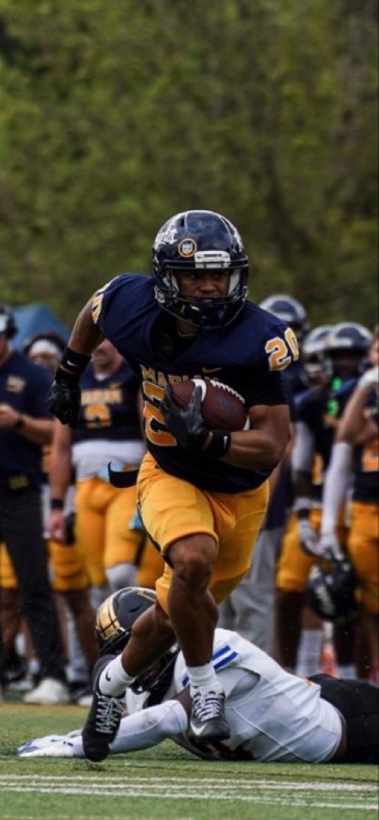 topperfb's tweet photo. Hilltopper alum and 2023 Final Four, 2025 senior, player, Drayton Allgood, in action for Marian University! https://t.co/OehmzB5Km0