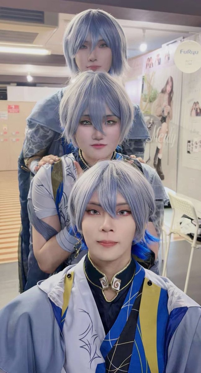 Peace1192a's tweet photo. ⚠️コスプレ、ドペ👻🔪

団子三兄弟🍡 https://t.co/mMoZ0YbETg