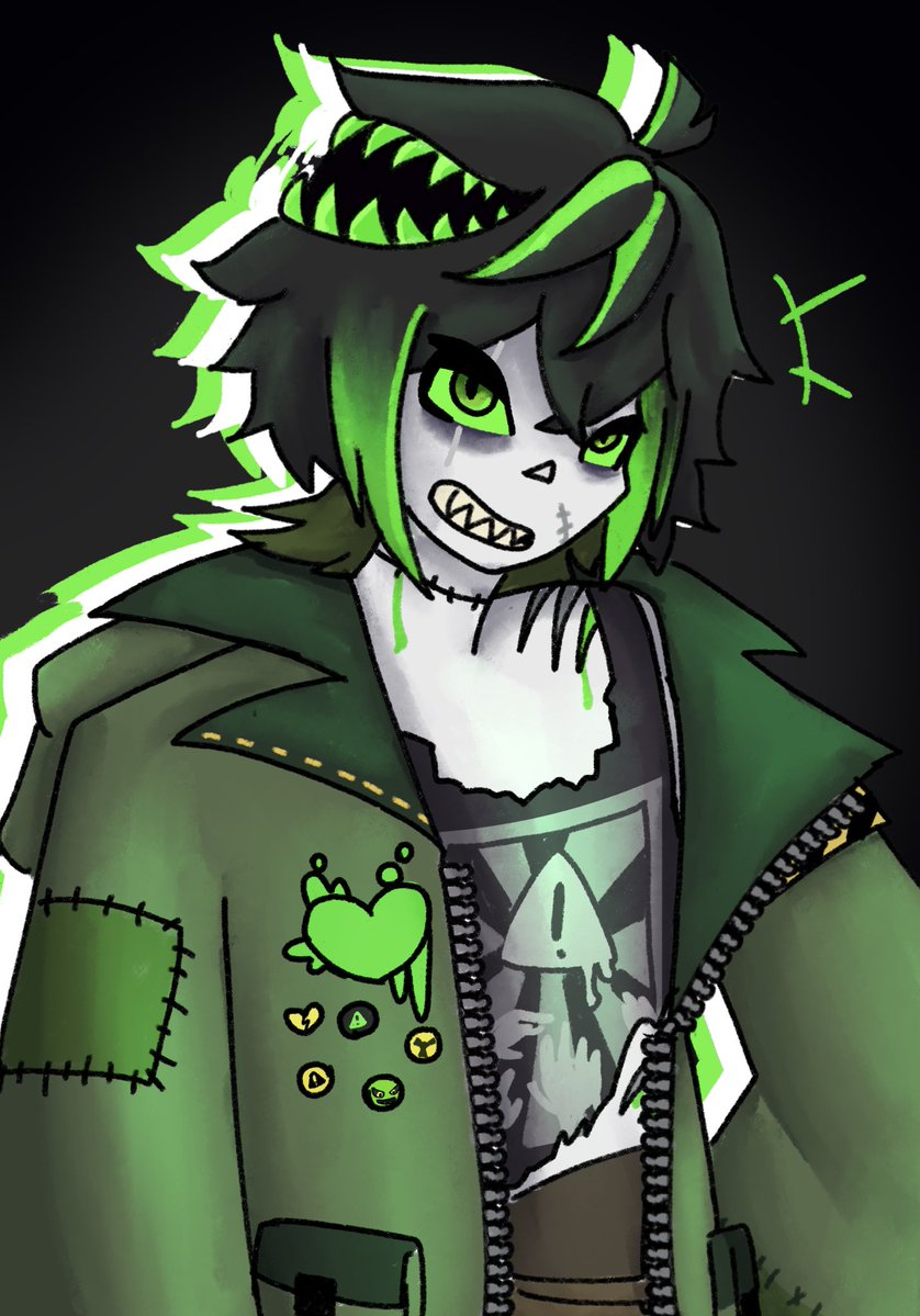 GhostGlimmers's tweet photo. Posting this here just as an introduction. 

Hello! My name is Glimmers [Or anything you can derive from my user…]. I’m Non-binary and prefer He/They pronouns!

…and the voices got to my head. I have been infected with being a fan of the toxic zombie. https://t.co/jc0ZIBW0dK