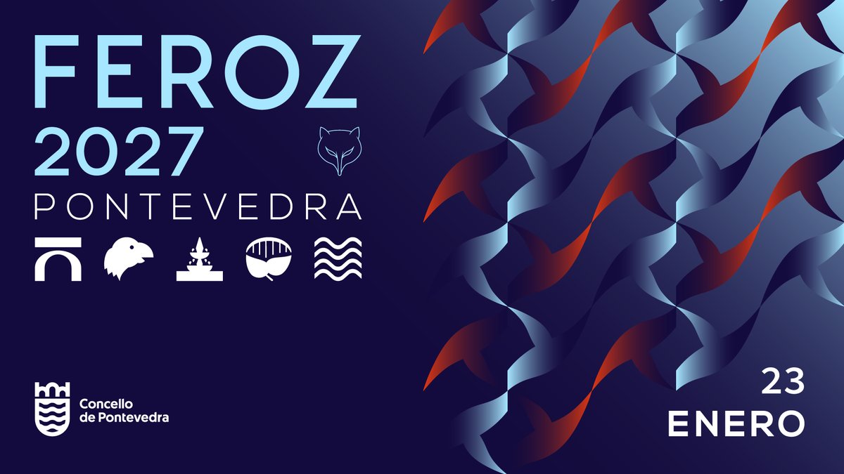 teleaudiencias's tweet photo. ¡NOVEDAD! El público podrá acceder a la ceremonia de los Premios Feroz 2027 en Pontevedra.

Cientos de personas podrán ver la gala muy cerca de los nominados por las mejores películas y series de todo el año audiovisual. https://t.co/62KXsgXfso