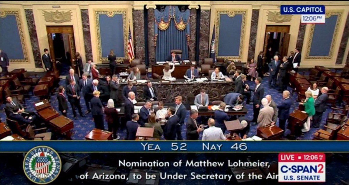 Tironianae's tweet photo. 🚨 BREAKING: Lt. Col. Matthew Lohmeier, who Biden FIRED for exposing rampant DEI in the Pentagon, has just been confirmed by the Senate as Under Secretary of the Air Force

WHAT A COMEBACK! 🔥

Well deserved, @matthewlohmeier! 👏 https://t.co/Ru3w26xQQC