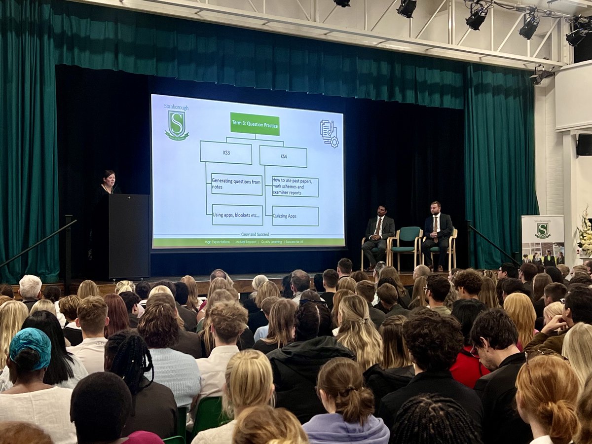 StanboroughS's tweet photo. A huge thanks to all parents &amp; carers who attended one of our Parents Information Evenings! From assessments &amp; revision techniques to student leadership, extracurricular opportunities &amp; year-specific information, we hope you found the sessions useful.
Thank you to all our leaders https://t.co/OxNa4h8NWB