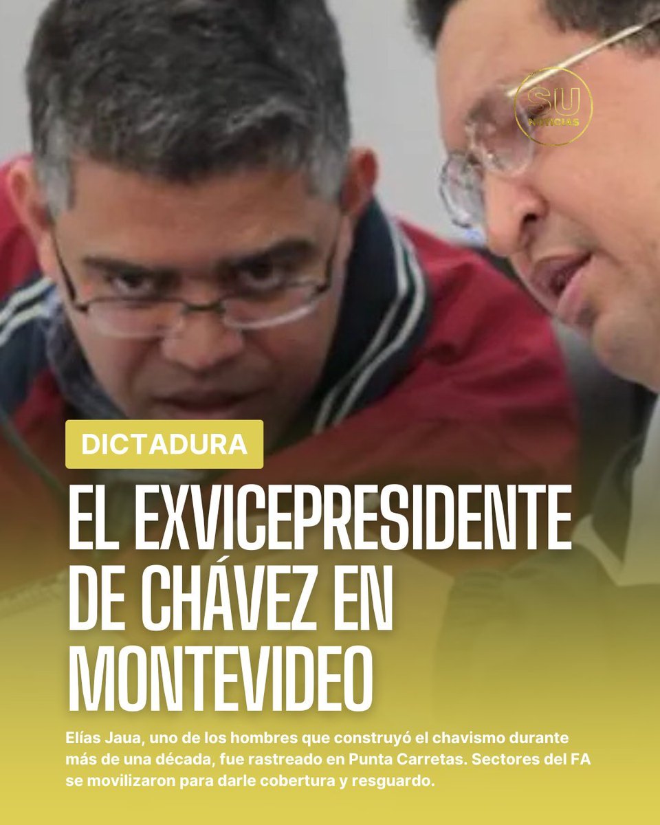 LuisEst17468144's tweet photo. El vicepresidente de un asesino como chavez es un criminal también. Esta en Uruguay protegido por traidores y mercenarios del @Frente_Amplio del @PITCNT1. Una vergüenza, un asco que da ser de izquierdas que solo causa vomito. Nada tan cochino como los cerdos que apoyan estos hp. https://t.co/9lN3uYNLnn
