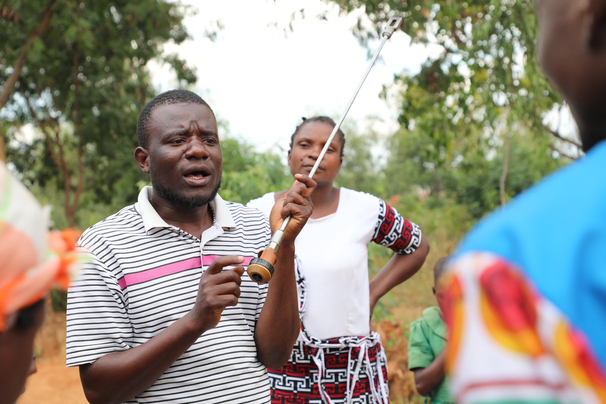 amref_malawi's tweet photo. Drilling a borehole is one step. Keeping the water flowing is another.

Supported by the Made Blue Foundation, we equip Water Point Committees with skills to maintain their water points, strengthening community ownership &amp; helping sustain access to safe water.
#Amrefwashimpact https://t.co/2R9ROVc8HK