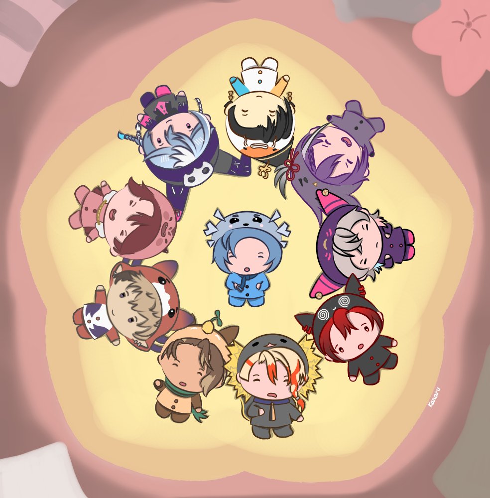 kana_lafia's tweet photo. Finally making holostars art after a long while😭
Wanna draw their sleepover outfits cause it's so cute! 
#WorkOfAlt #ArtXel #FlayonsCrayons #bettelful #PIHAKKASO #JosuijiArt #JurasickArt #Artavio #CrimzonMuze #GBArt https://t.co/SeSnyTUzB5