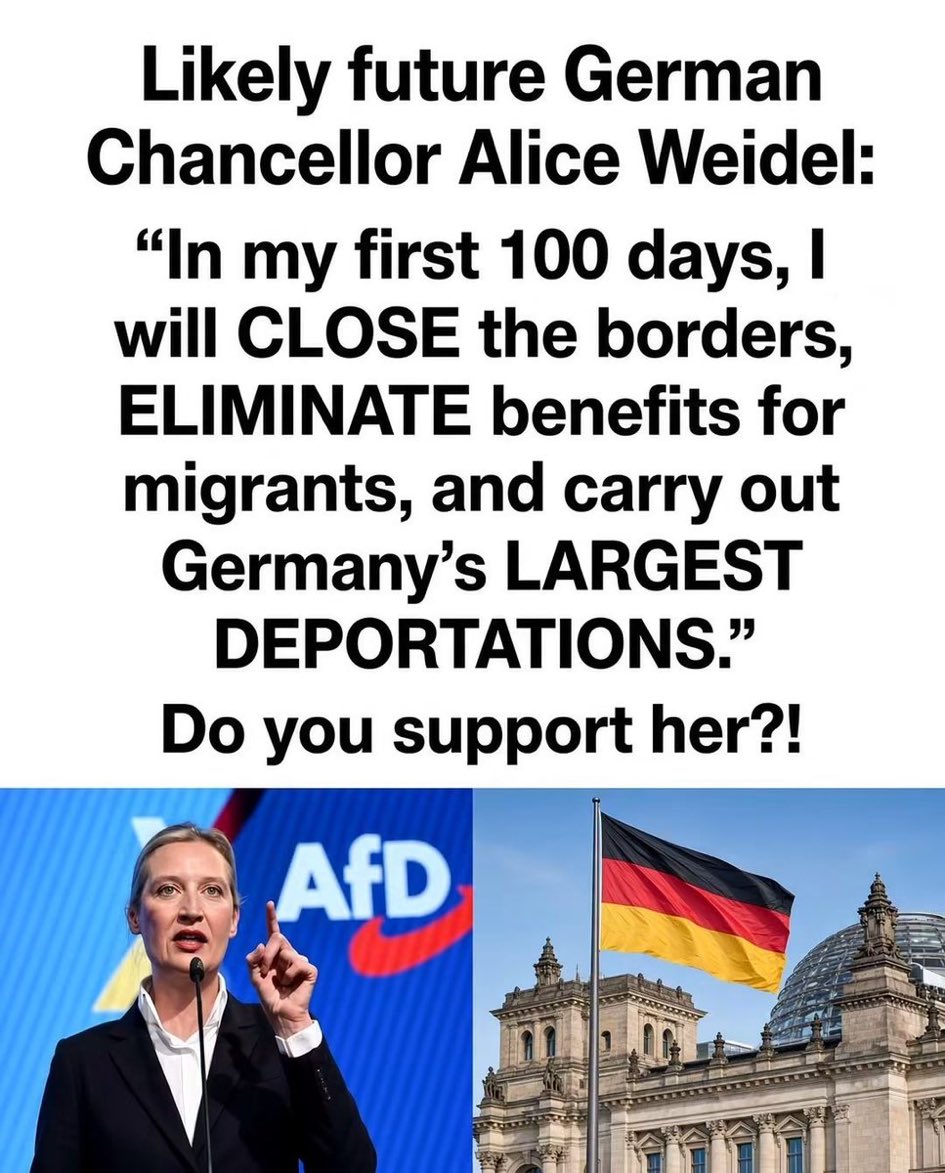 JohnFromCranber's tweet photo. Sounds good!

All of Europe should copy her plan before Islamization becomes irreversible https://t.co/VvdkI3jKW1