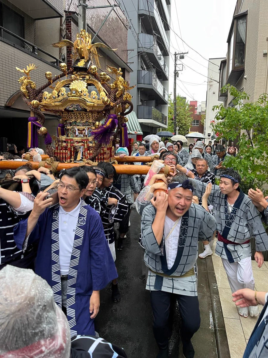 お神輿 駒崎