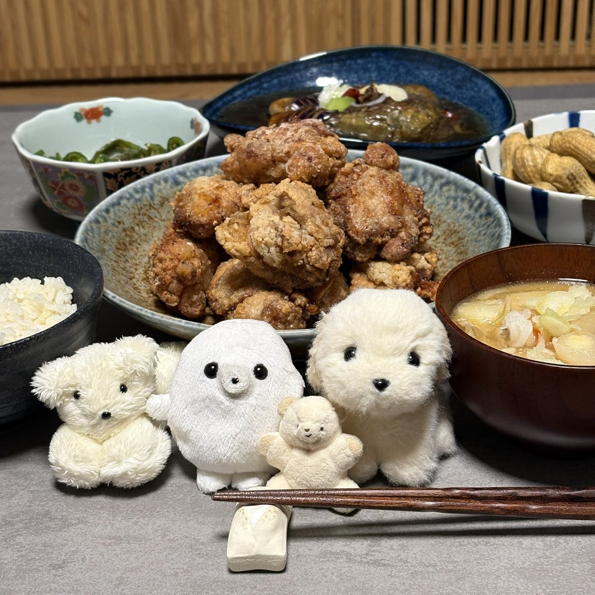 eboshige's tweet photo. おうちごはん🍚 https://t.co/zLQFRkLnrk