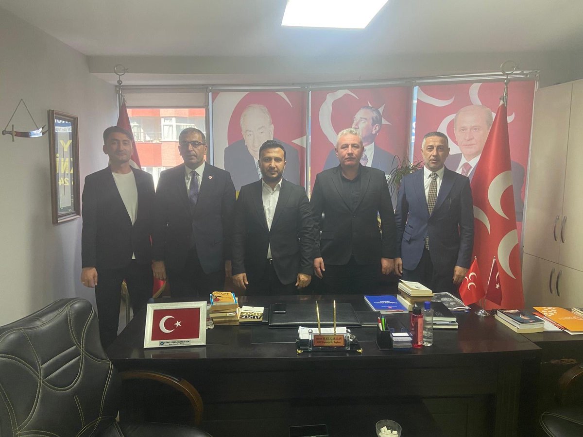 MHPMRANE's tweet photo. Türk Yerel Hizmet Sen Genel Sekreteri Sn Ramazan Karakuş İlçe Başkanlığımızı ziyaret ettiler.

Nazik ziyaretlerinden dolayı kendilerine teşekkür ediyoruz. https://t.co/xiJlBMz0XR