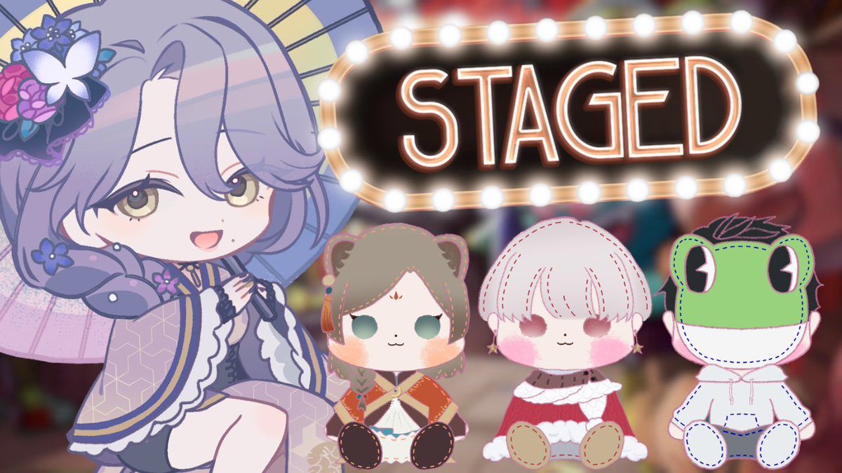 sumeragi_kuromu's tweet photo. 21時から遊ぶぞぃ！

#すめらいぶ　

【 Staged つむ家コラボ 】上手に劇場の舞台を作り直せるかな？【Vtuber/皇黒夢】 https://t.co/xM3aBOE7uK @YouTubeより https://t.co/xZgCUYo0Ci