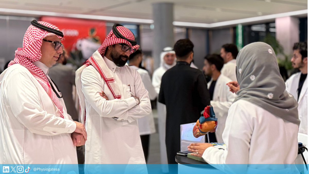 PhysioGatesa's tweet photo. نفخر بالأثر الجميل الذي صنعناه معًا، وبكل من شاركنا وساهم في نجاح هذا اليوم؛ من المنظمين والمشاركين إلى كل زائر تفاعل معنا وكان جزءًا من فعاليتنا✨

شكرًا لكل من ساهم في جعل هذه الفعالية ذكرى جميلة وأثرًا يستمر لما بعدها🫀🧠. https://t.co/9EfKTBr44u