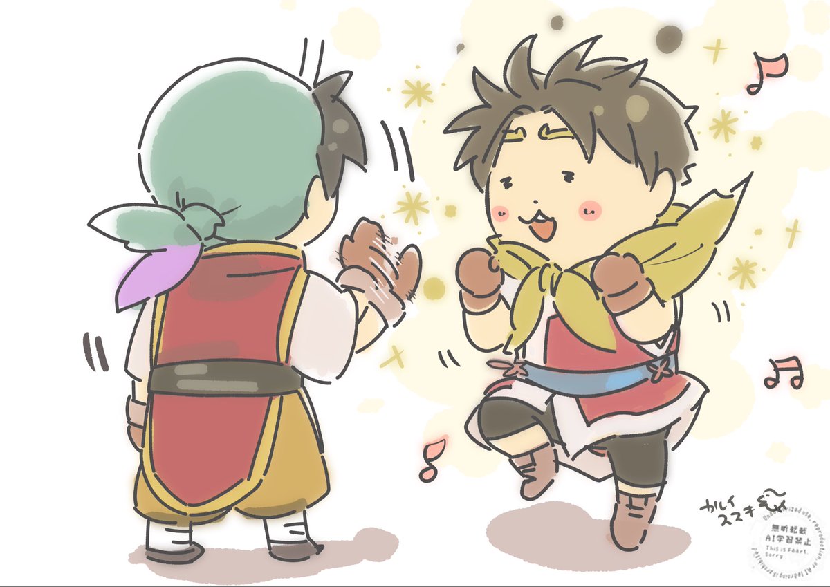 TiZg1q's tweet photo. 2主「もう10月！10月？？」

ぼ「違うよ、まだ9月・・9月9月9月9月」 https://t.co/ZyAjE9SmFS