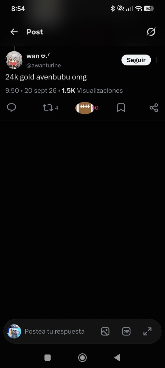 SoulVonJohn's tweet photo. @awanturine @DailyWavenflair Why am I getting a football animation when liking it 🫪 https://t.co/lcUo1WDVyX