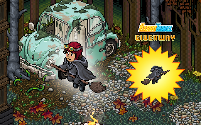 HabboTra's tweet photo. 🧹 ENCHANTED BROOMSTICK GIVEAWAY 

We have 5x effects to give away! 

🔹Follow @HabboTra and @Habbo
🔹Like + RT this post
🔹Tag 3 friends

🔸This effect will be available permanently later on in October.

👉This giveaway ends: 23th September - 16:00 UTC

#Habbo https://t.co/4AQGg3YRpP