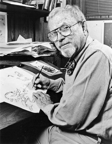 IllusDept's tweet photo. ❝If you want to draw, you have to be prepared that you will never win.❞

—Charles Martin “Chuck” Jones, born on this day, September 21, in 1912 https://t.co/lNQccLCmKG