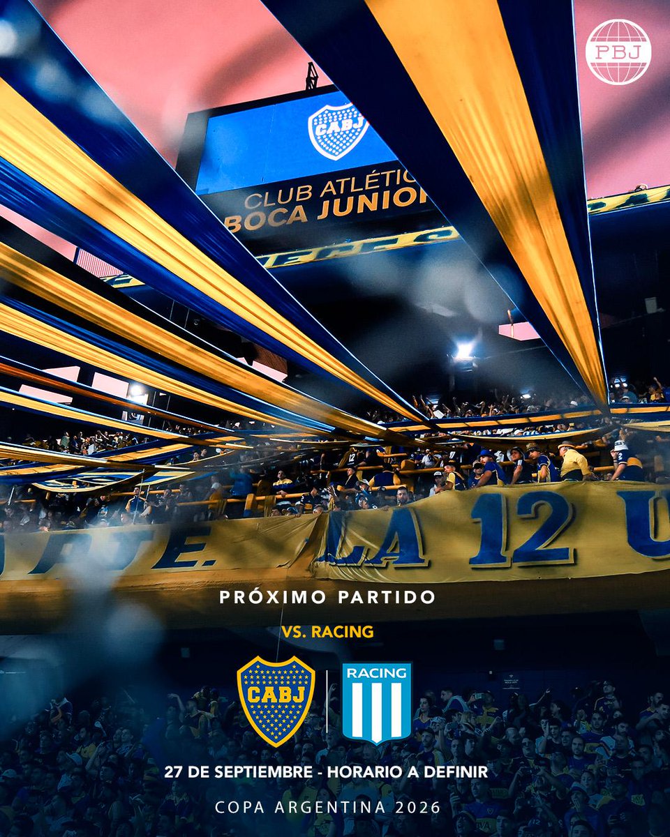 PlanetaBoca's tweet photo. 🔜 El domingo, duelo clave para Boca: 4tos de final de la Copa Argentina ante Racing. https://t.co/QyX3050Kto