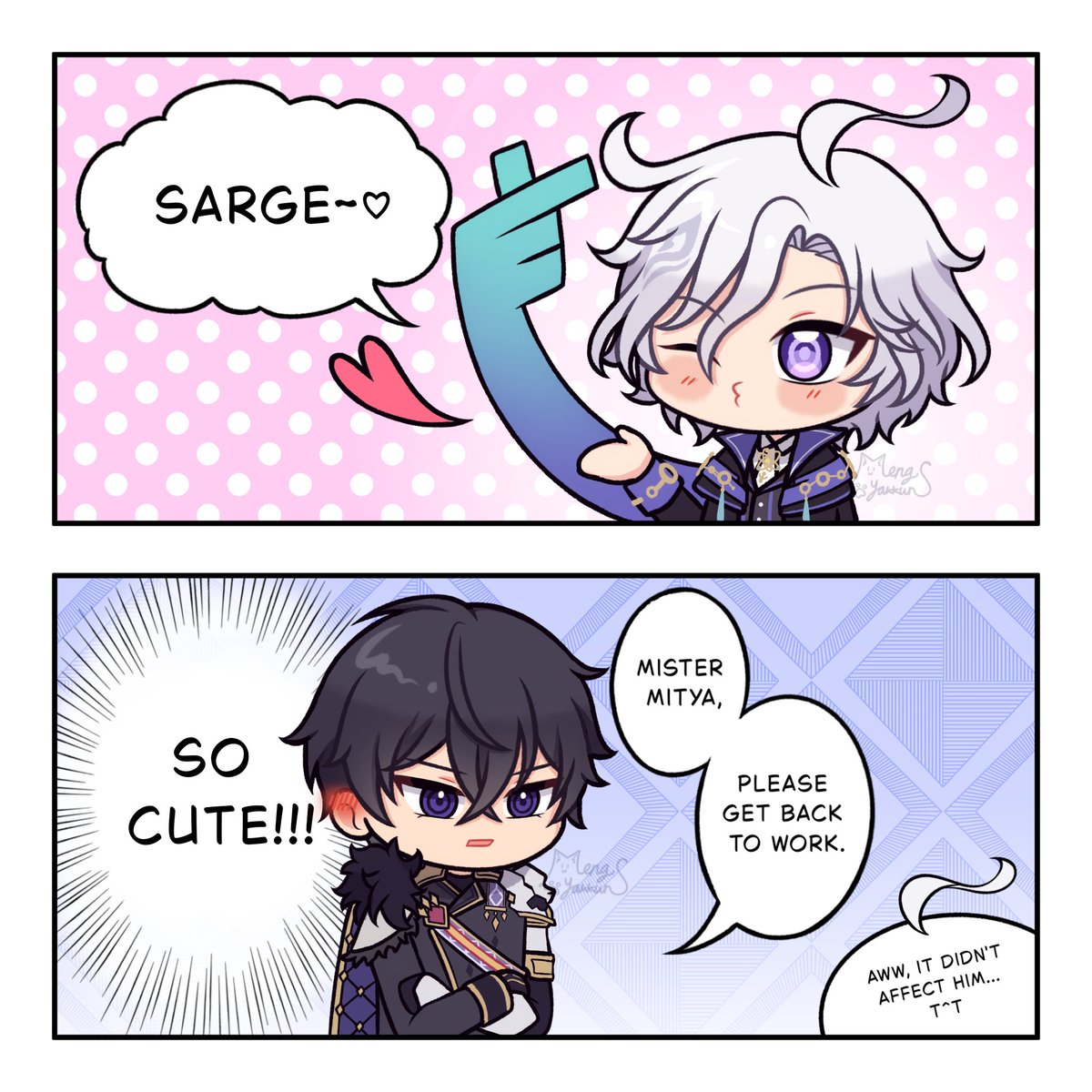mengyakkun's tweet photo. Valeriy didn't seem to get affected... or did he??
#Valitya https://t.co/9kSiiLvhYO