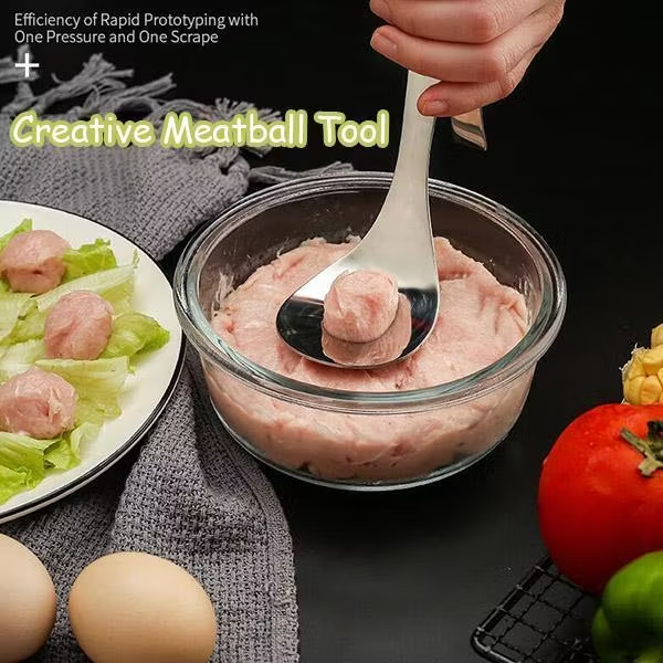 MarelviaStore's tweet photo. Skip the sticky hands and uneven shapes — use this meatball maker to portion and form each piece more quickly: https://t.co/y7aoI9aecP https://t.co/Zvzhb4tGKQ