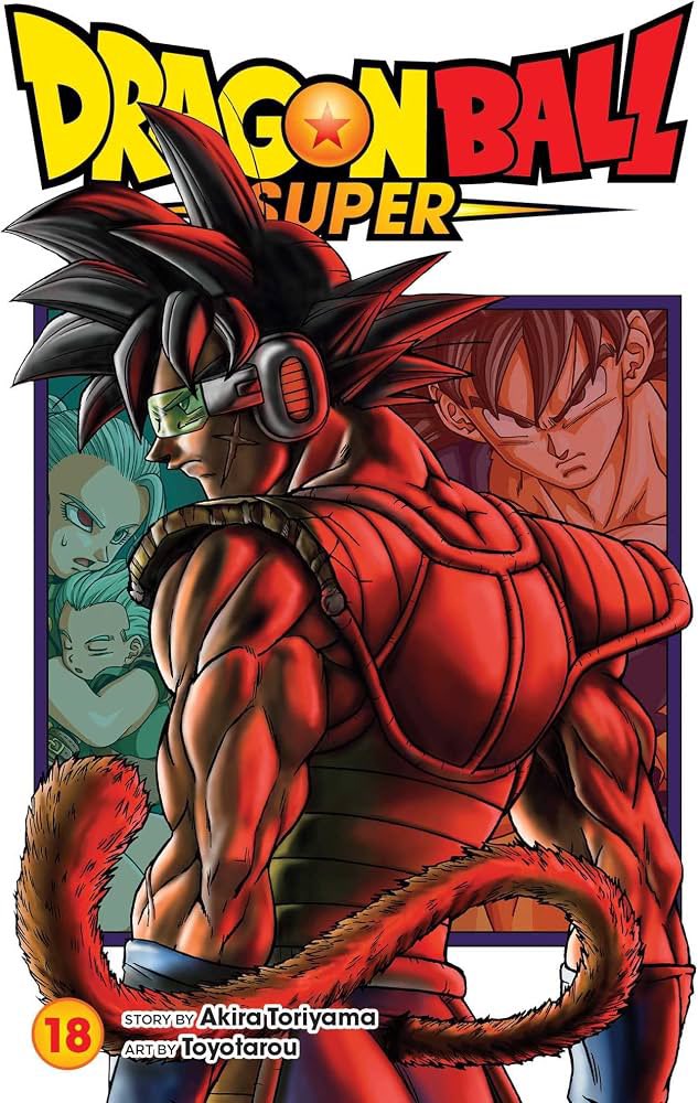 DBSuperUniverse's tweet photo. This week #MangaMonday is Vol. 18
- Dragon Ball Super manga series recap!🔥

  ‘BARDOCK, Father of Goku!’ https://t.co/VeBnIPCQcV