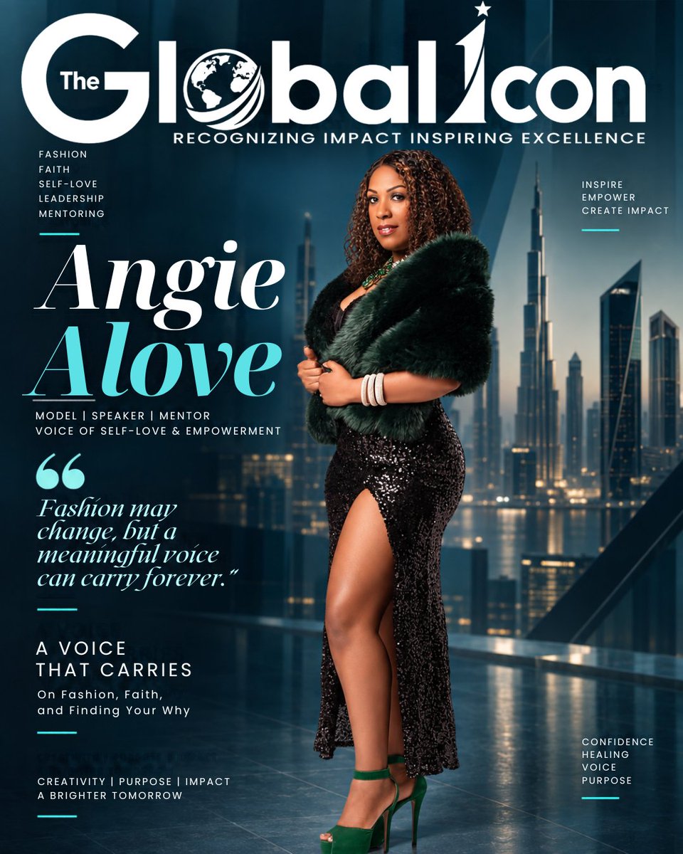 the_globalicon's tweet photo. ✨🎙️ Your voice can become your greatest legacy.

📖 Read the exclusive feature:-
🔗https://t.co/W5sWUg9rkj

#AngieAlove #Fashion #PublicSpeaking #SelfLove #Confidence #Faith #PersonalGrowth #Mentorship #Leadership #TheGlobalIcon https://t.co/nqm5187k3u