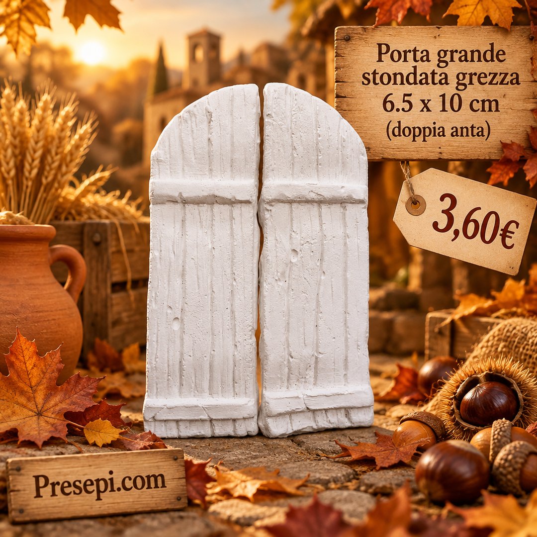 presepi_com's tweet photo. Porta grande stondata grezza 6.5 x 10 cm, doppia anta. 3,60€ IVA inclusa.
👉 https://t.co/vpq5Sv414e
#presepe #natale #accessoripresepe https://t.co/9it1Tl6ENb