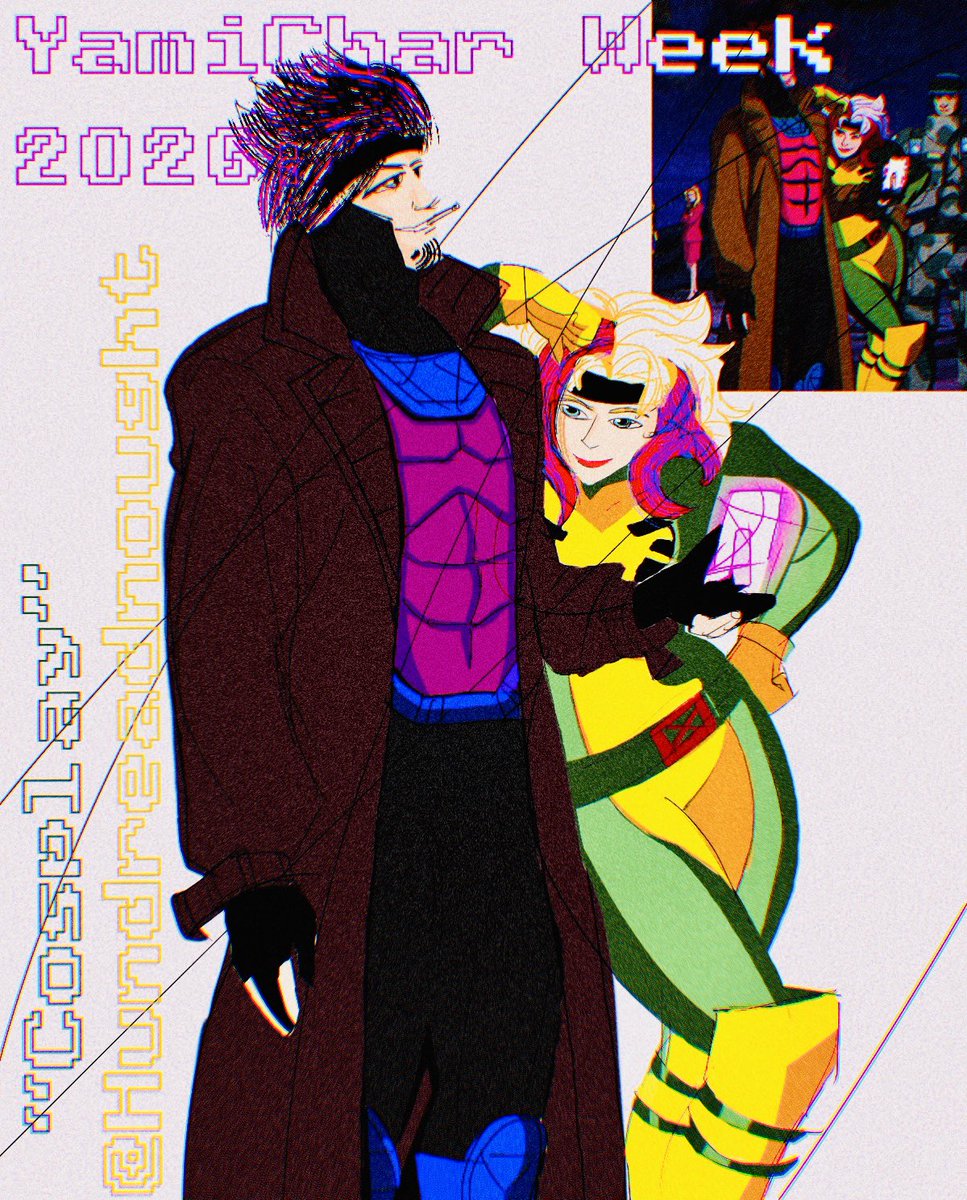 hundreadnought's tweet photo. YamiChar Week 2026: “Cosplay” 🖤🌹🎭 #YamiCharWeek26 #YamiChar #BlackClover https://t.co/cmZgOvQv4H