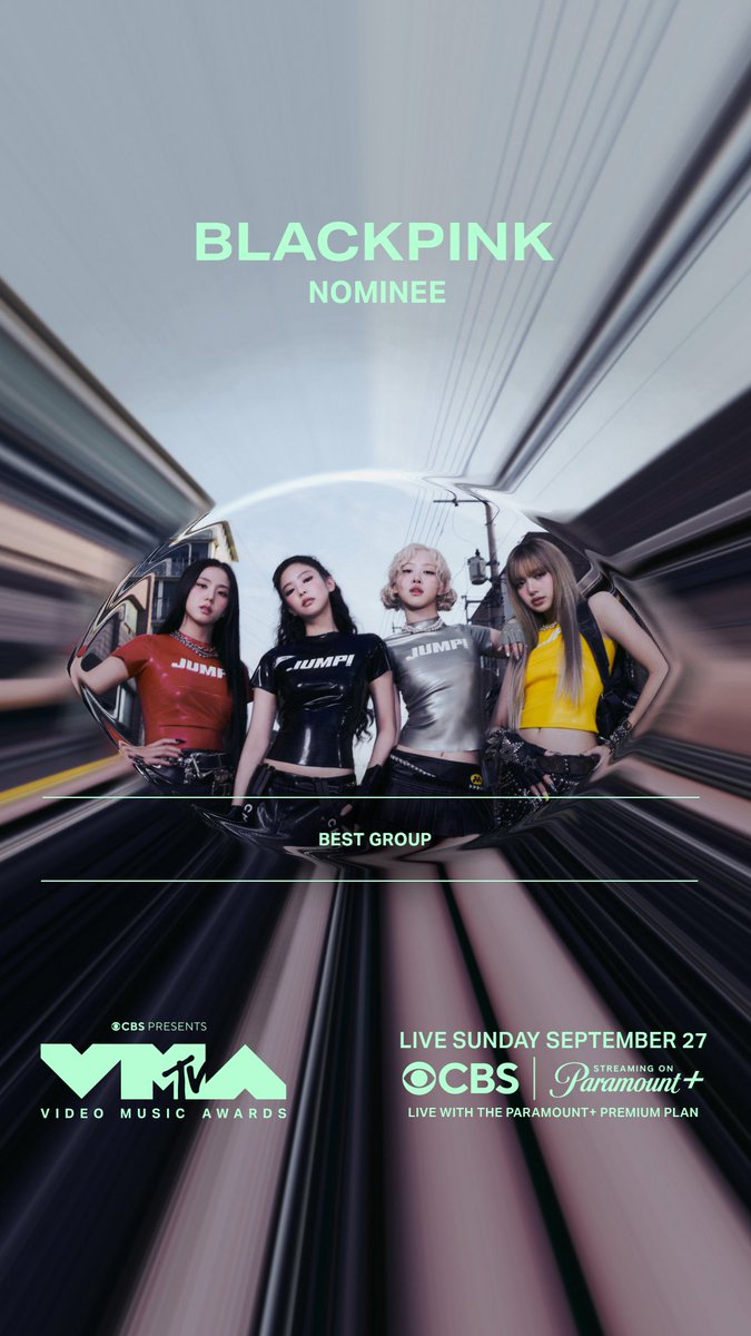 BLACKPINK's tweet photo. We have been nominated for BEST GROUP at the 2026 MTV #VMAs! Vote on @MTV’s Instagram! Love you so much, BLINK! 🖤🩷 https://t.co/JZlJzywMeY