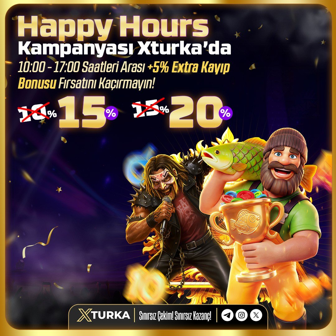 XturkaOfficialX's tweet photo. 🎯 XTURKA Happy Hours

💥 Günün en verimli saatlerinde kazancını artır!

⏰ 10:00–17:00 arası +%5 ekstra kayıp bonusu.

📅 Hafta içi geçerlidir, fırsatları değerlendir!

Xturka Giriş: https://t.co/otlElJxcp1 https://t.co/INgFQNhI40
