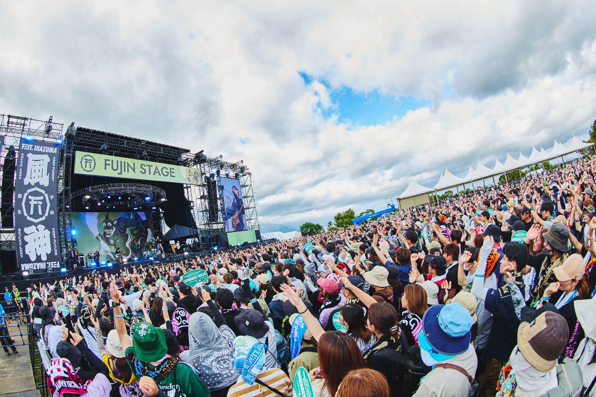 Novelbright_jp's tweet photo. 2026.09.21 at 滋賀県草津市 烏丸半島芝生広場
「FEST. INAZUMA 2026」

今年ラストの夏フェスありがとう😊
リハーサルから最高の盛り上がりでした🔥

Photo: @KeecoRoma
#フェストイナズマ https://t.co/smuPKbsw3R