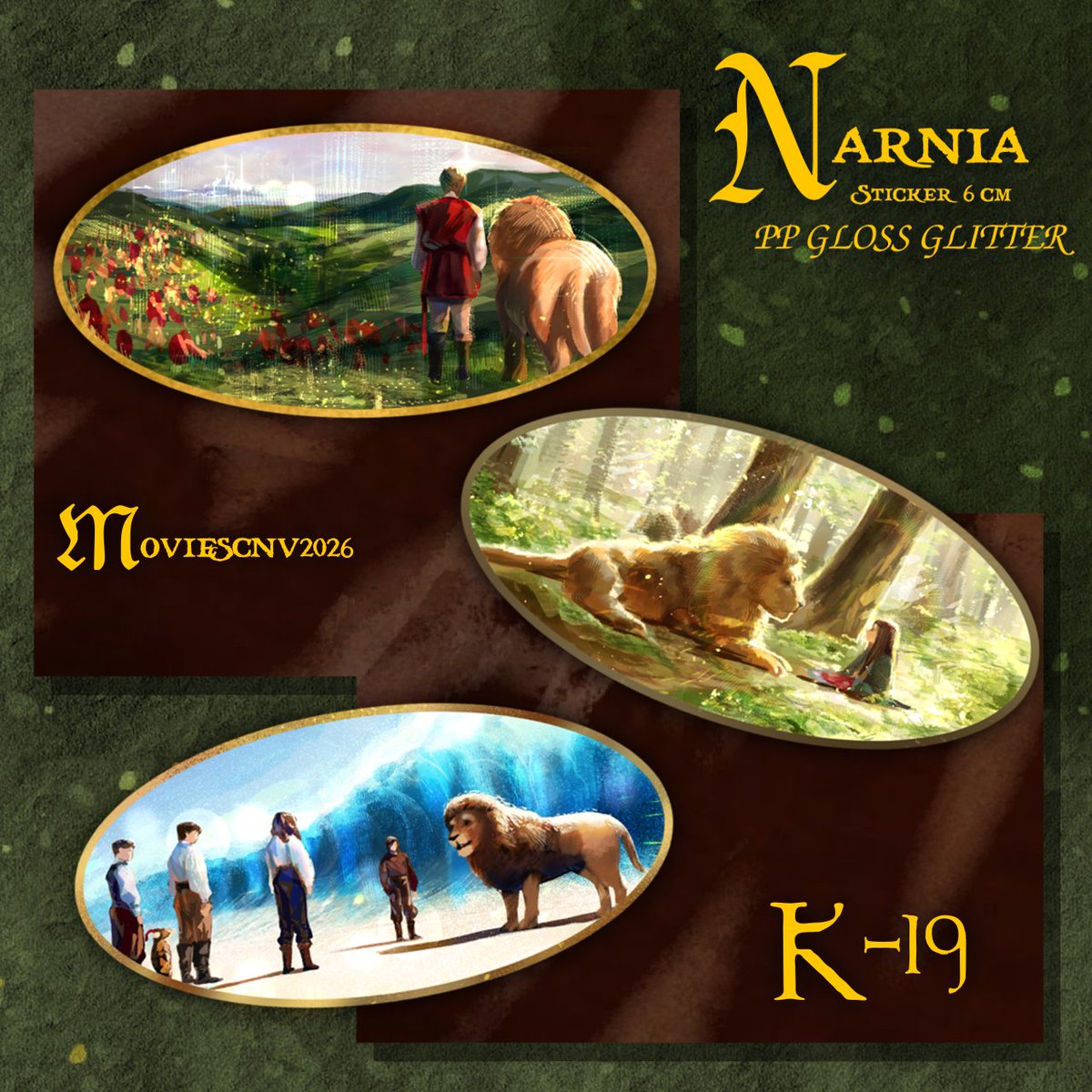 Summer_Chill14's tweet photo. #Moviescnv2026 อวดสติกเกอร์ด้อม Narniaค่า😭🫶💖 https://t.co/v3LKt1XGeP