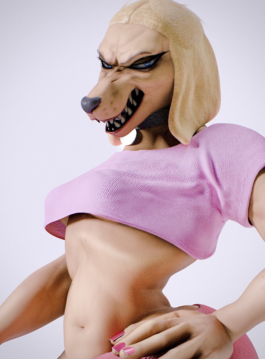 xsl2i's tweet photo. 3d model showcase for brandy commission https://t.co/CoeklEQ69h