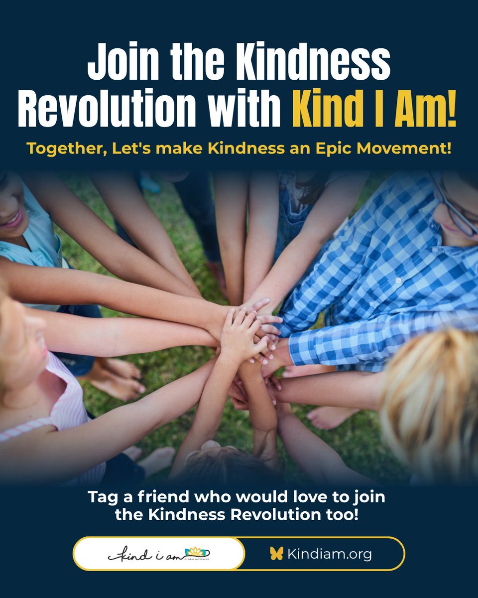 kindiammovement's tweet photo. Spread kindness and watch your impact grow with #KindnessFootprint. Share QR-coded kindness cards in your community and see each act appear on our living global map. Small gestures can create a worldwide ripple.

https://t.co/TxNoLzHTlL

#KindIAm #SpreadKindness #KindnessMatters https://t.co/5lcdNkdjC1