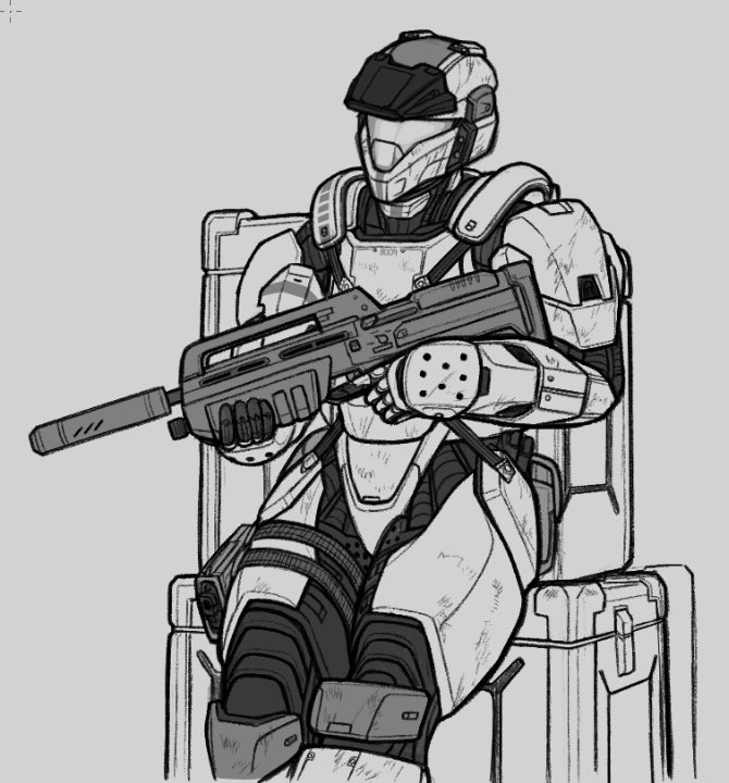 PickledGear's tweet photo. B009 Wasp early years armors. https://t.co/k9fVyrIw4Q